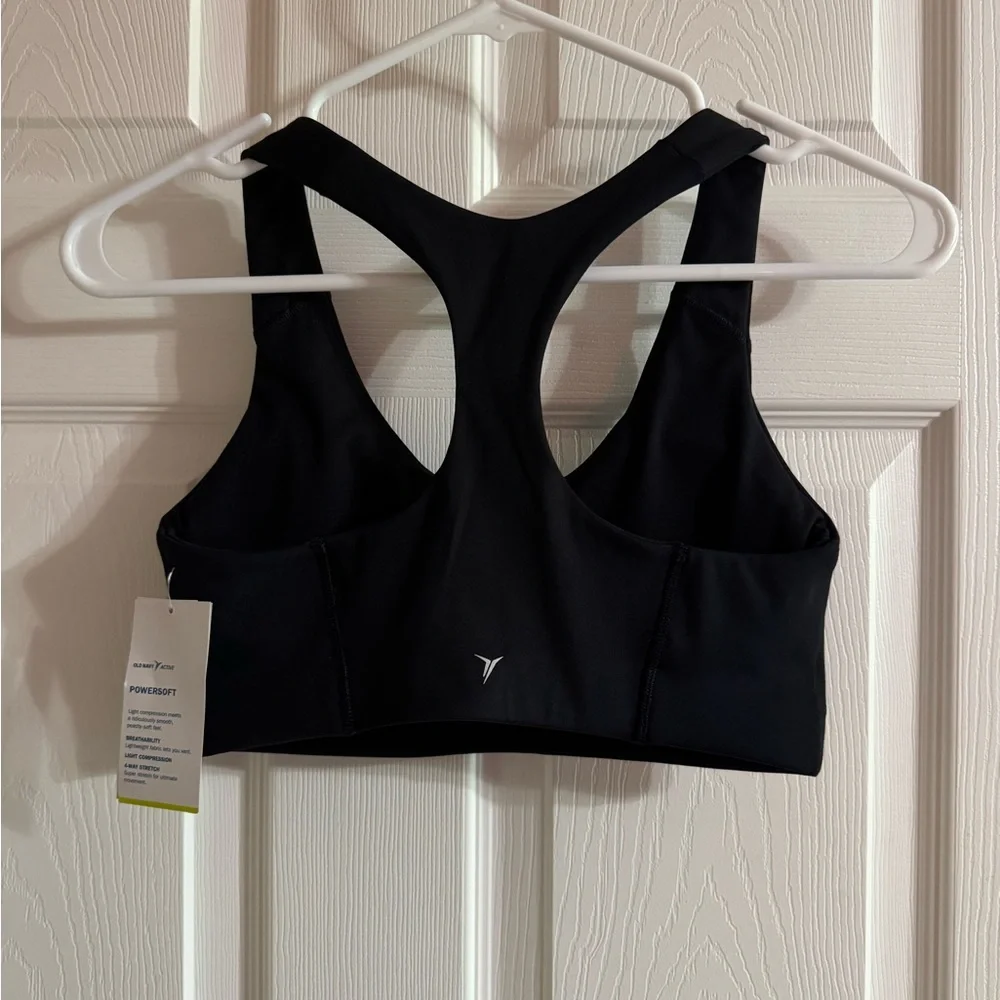 Black Women's Sports Bra - Picture 2 of 6
